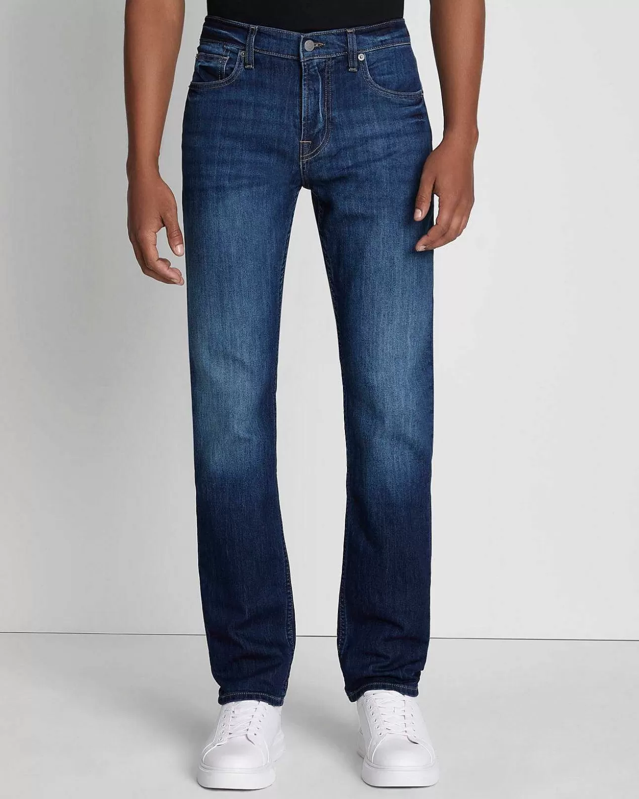 Jeans*Heren 7 For All Mankind Airweft Slimmy Squiggle-In Ijzerhout