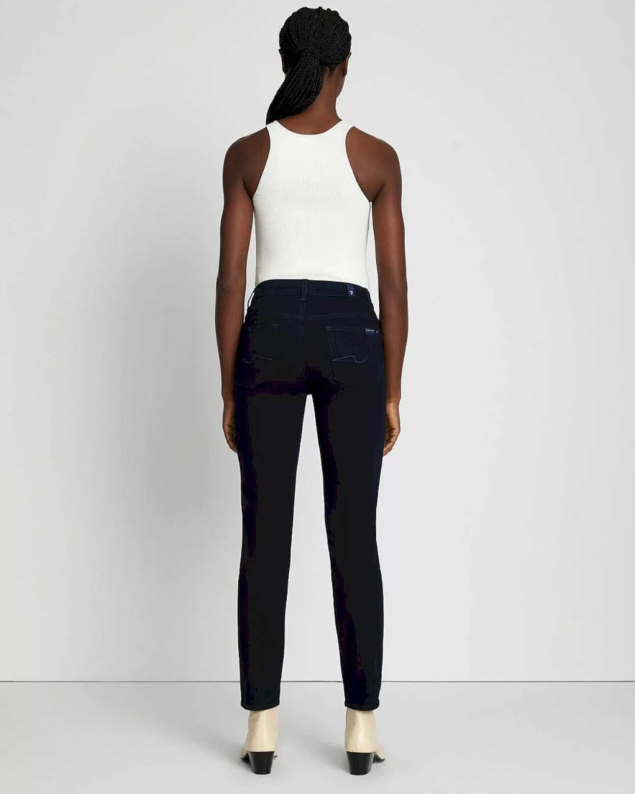 Jeans*Dames 7 For All Mankind B(Air) Roxanne Enkel-In Majesteit