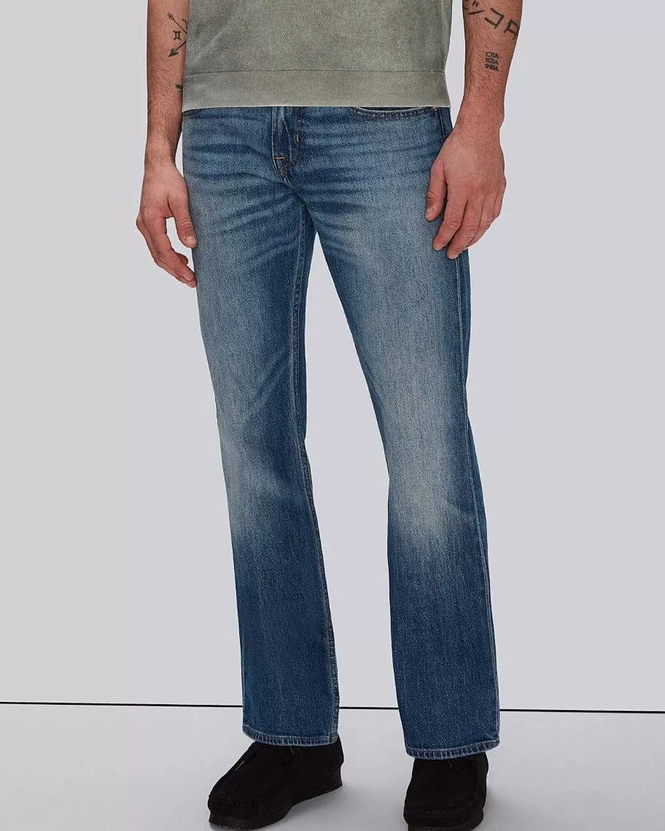 Jeans*Heren 7 For All Mankind Brett Bootcut-In Lagune