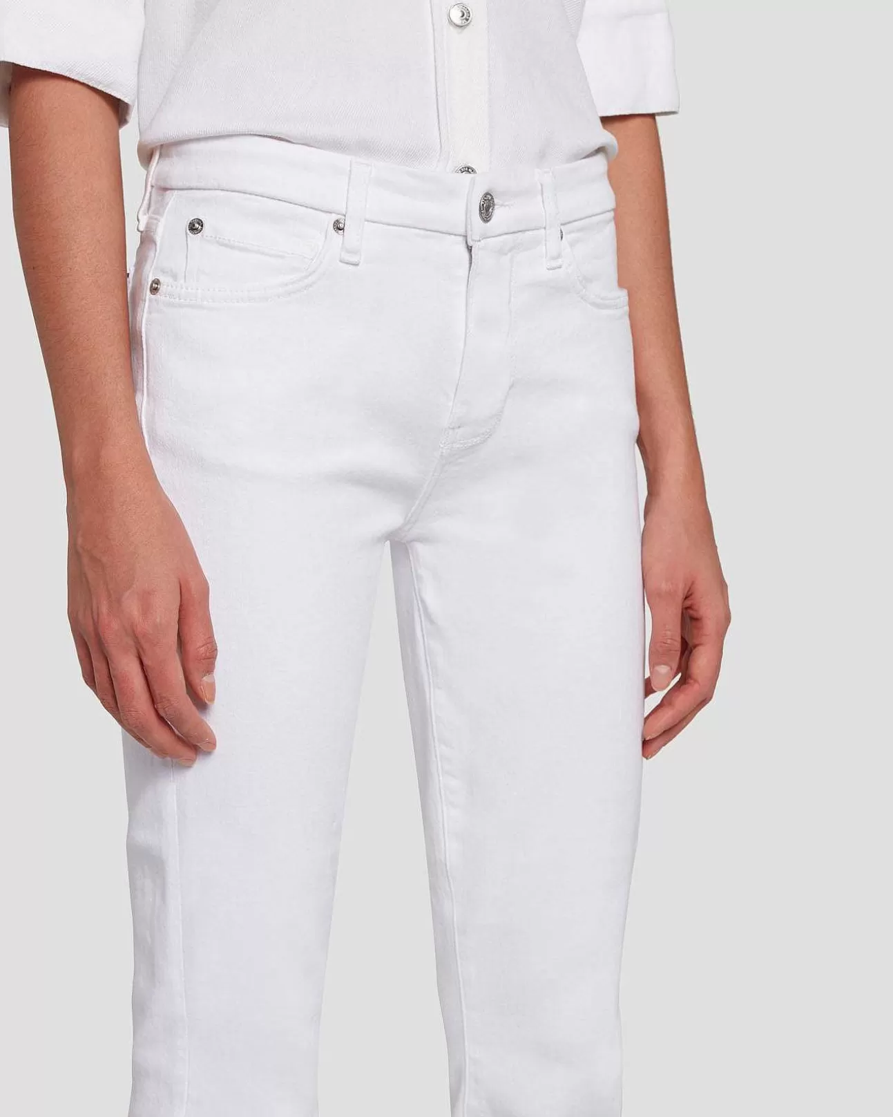 Jeans*Dames 7 For All Mankind De Ali In Tribeca-Licht