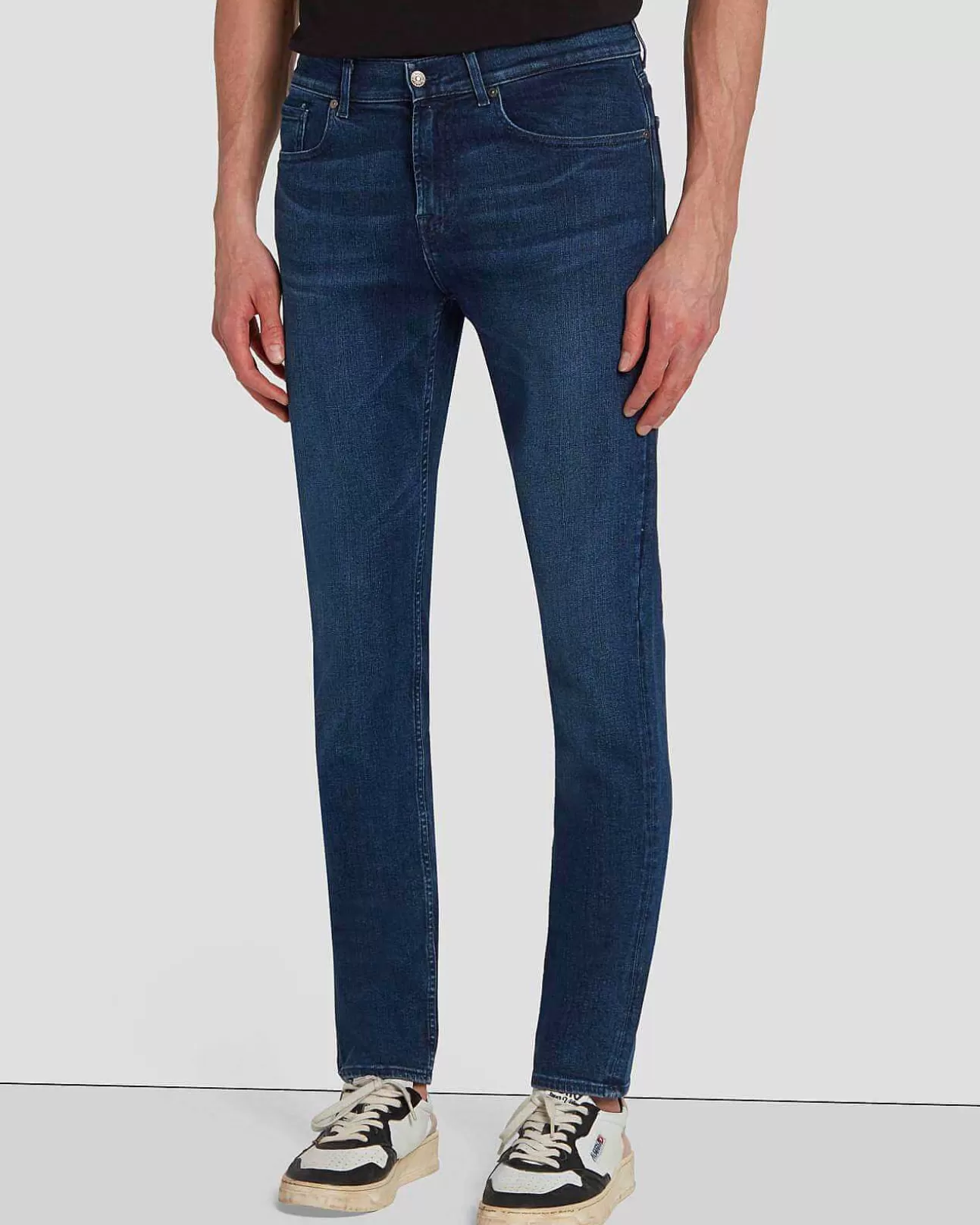 Jeans*Heren 7 For All Mankind Earthkind Stretch Tek Slimmy-In Doolhof