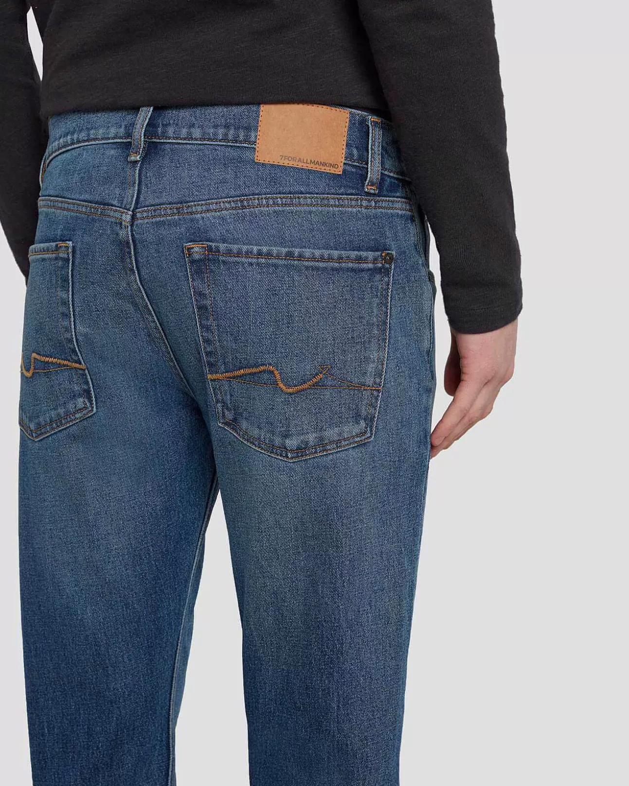 Jeans*Heren 7 For All Mankind Elke Dag 7 Het Rechte Stuk Bonuspunt