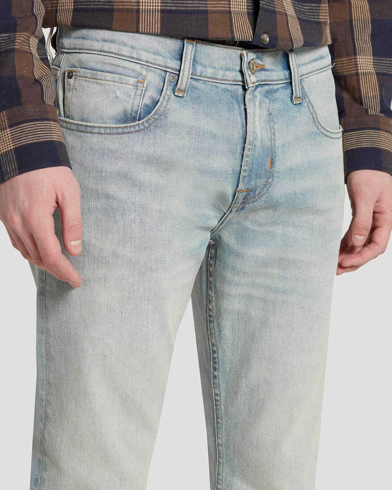 Jeans*Heren 7 For All Mankind Erfgoed Het Rechte Stuk Neem De Weg