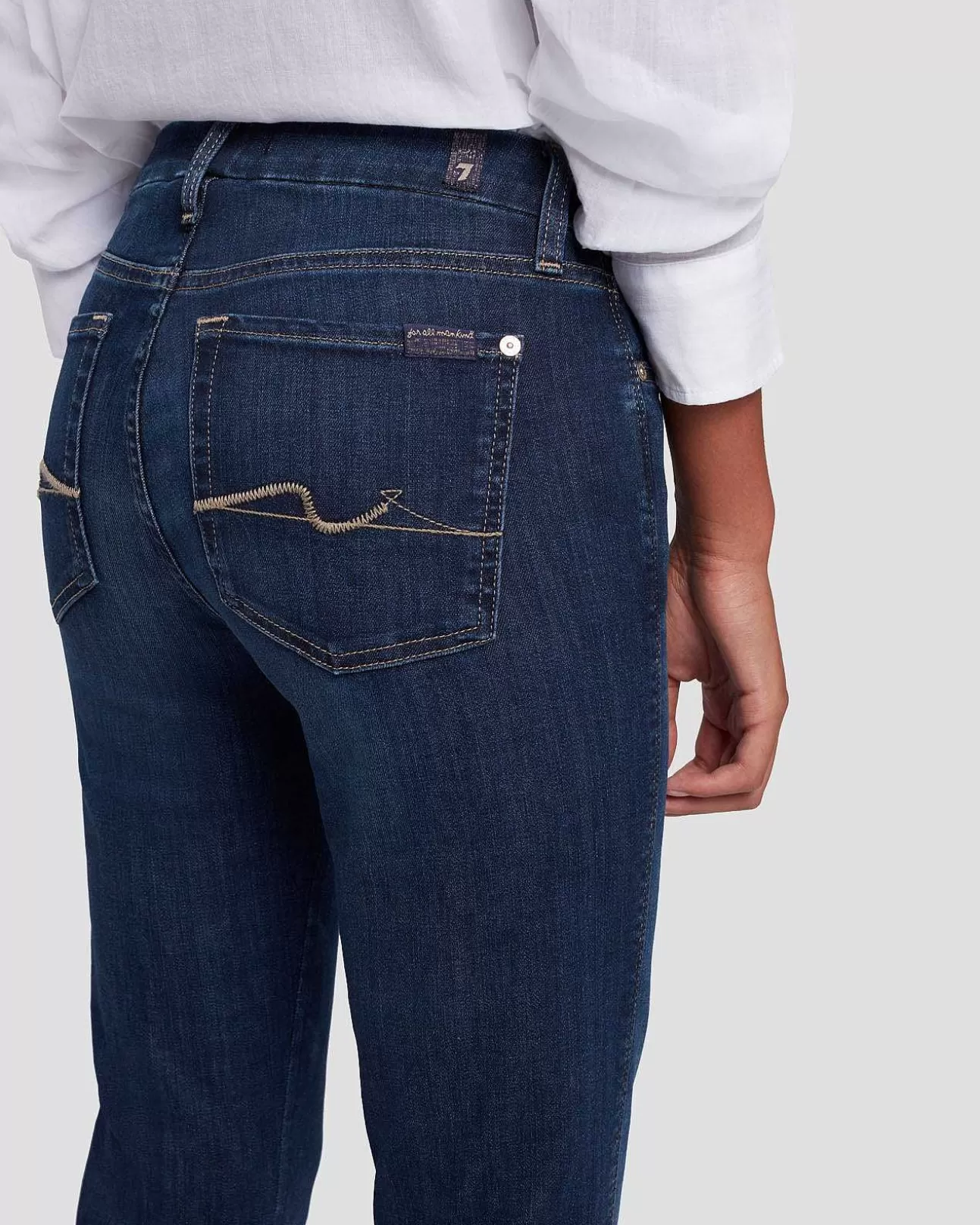 Jeans*Dames 7 For All Mankind Kimmie Bootcut In Daan