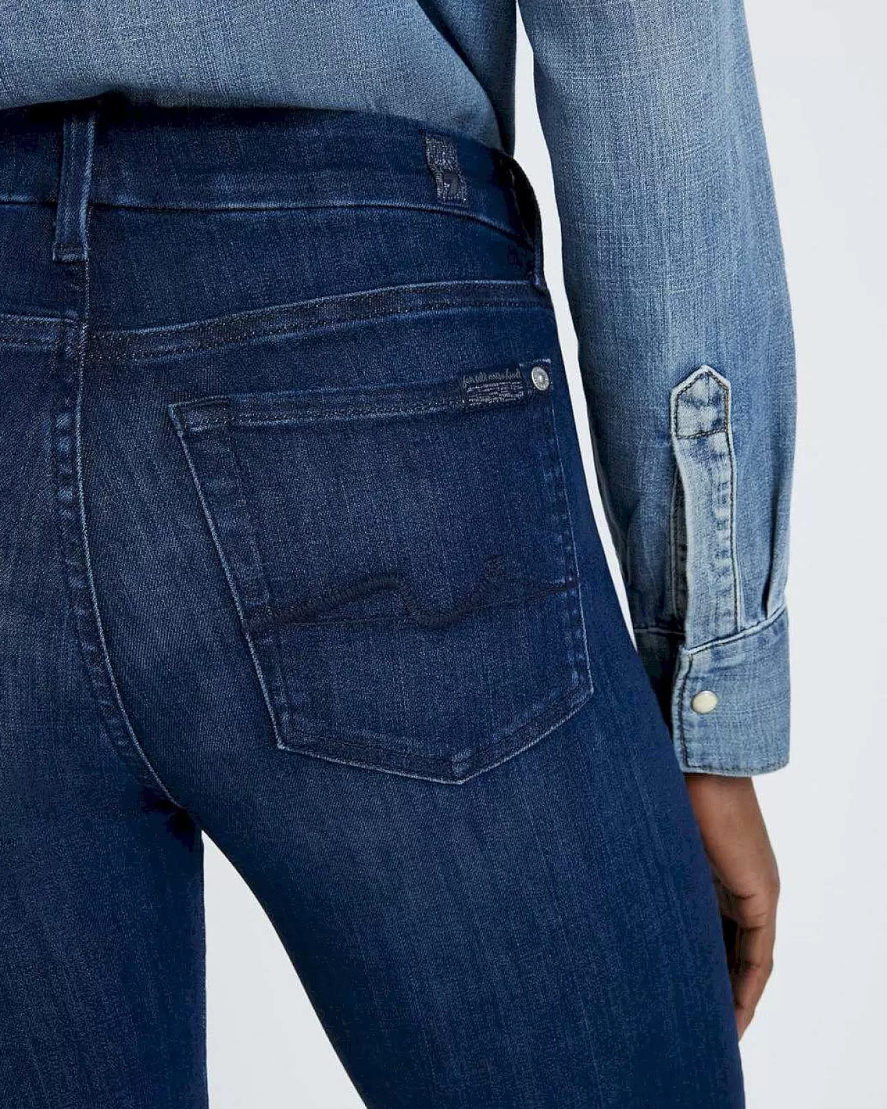 Jeans*Dames 7 For All Mankind Kimmie Meteen Binnen Leuk