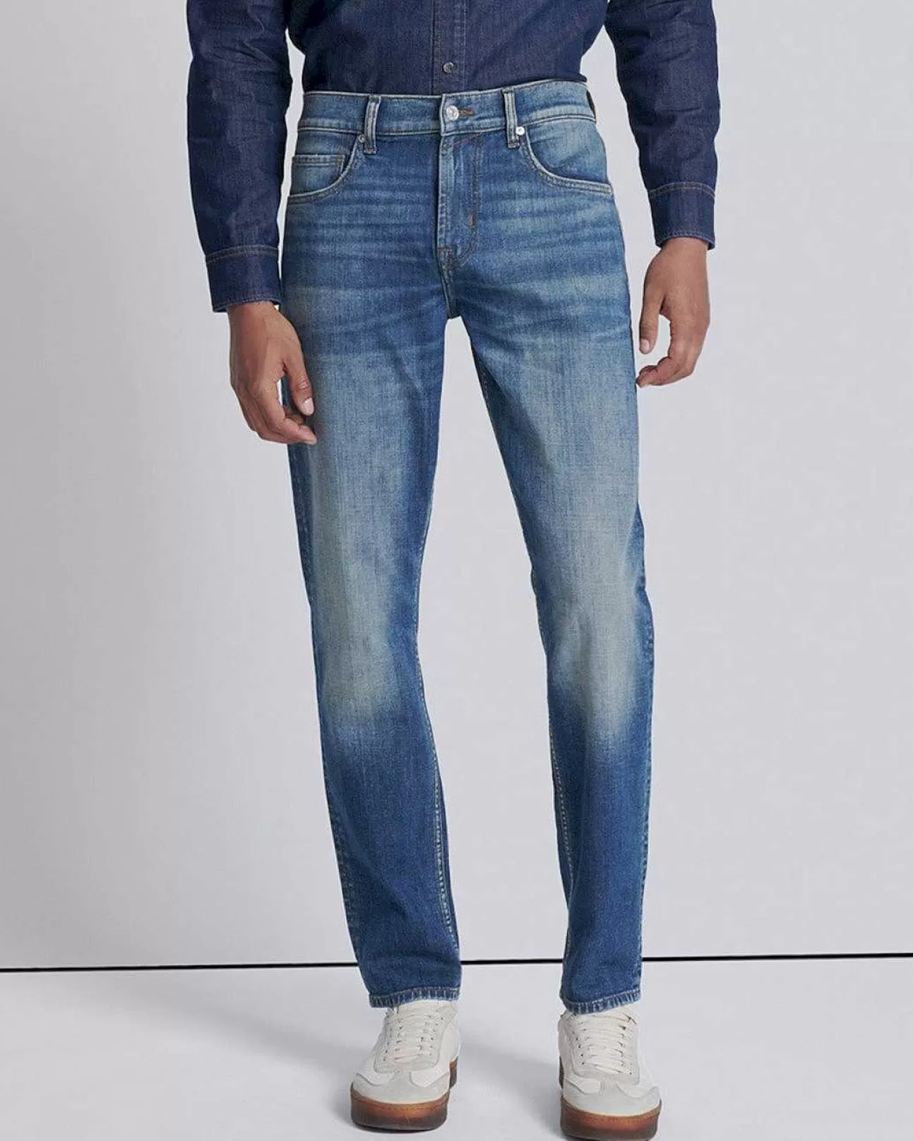 Jeans*Heren 7 For All Mankind Linkerhand Adriaan In Ontduiking