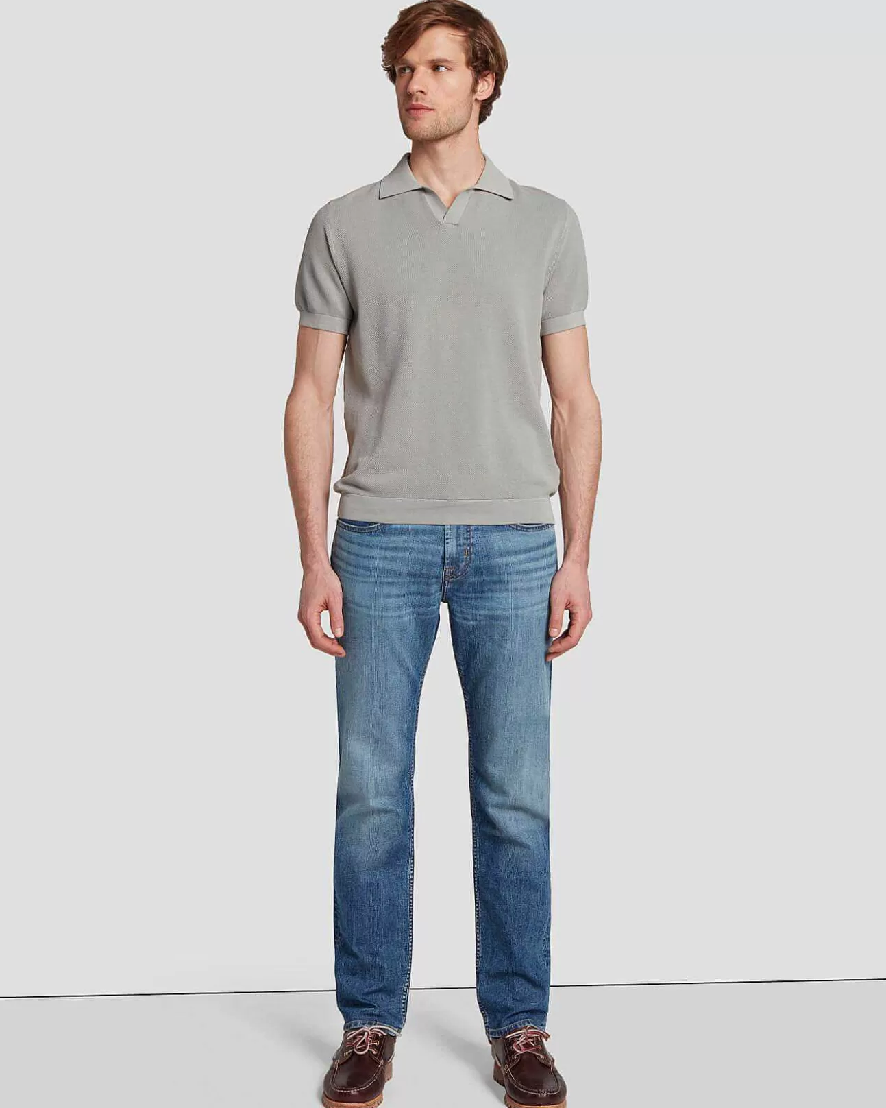 Jeans*Heren 7 For All Mankind Luchtslag Rechtstreeks Naar Binnen Alameda