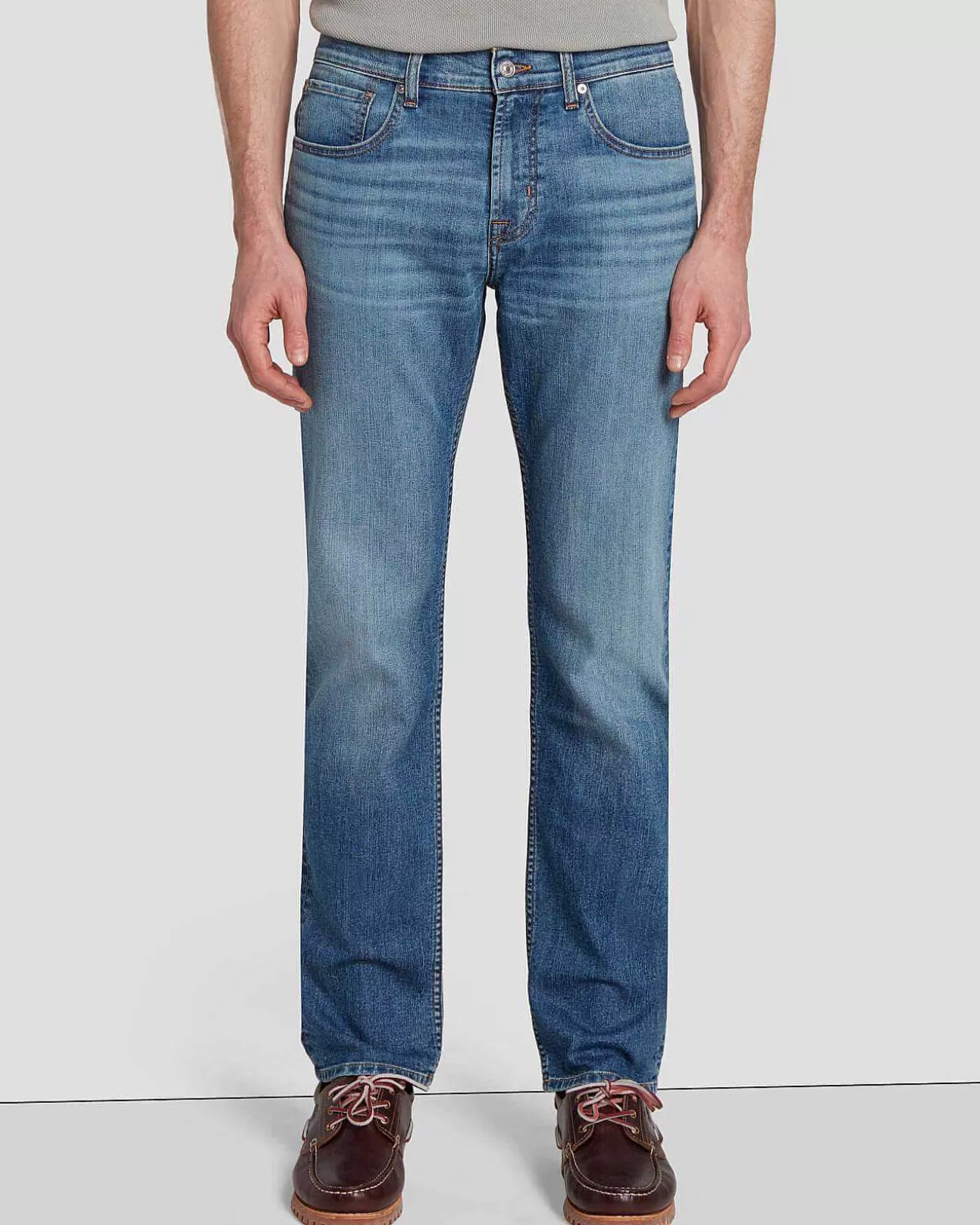 Jeans*Heren 7 For All Mankind Luchtslag Rechtstreeks Naar Binnen Alameda