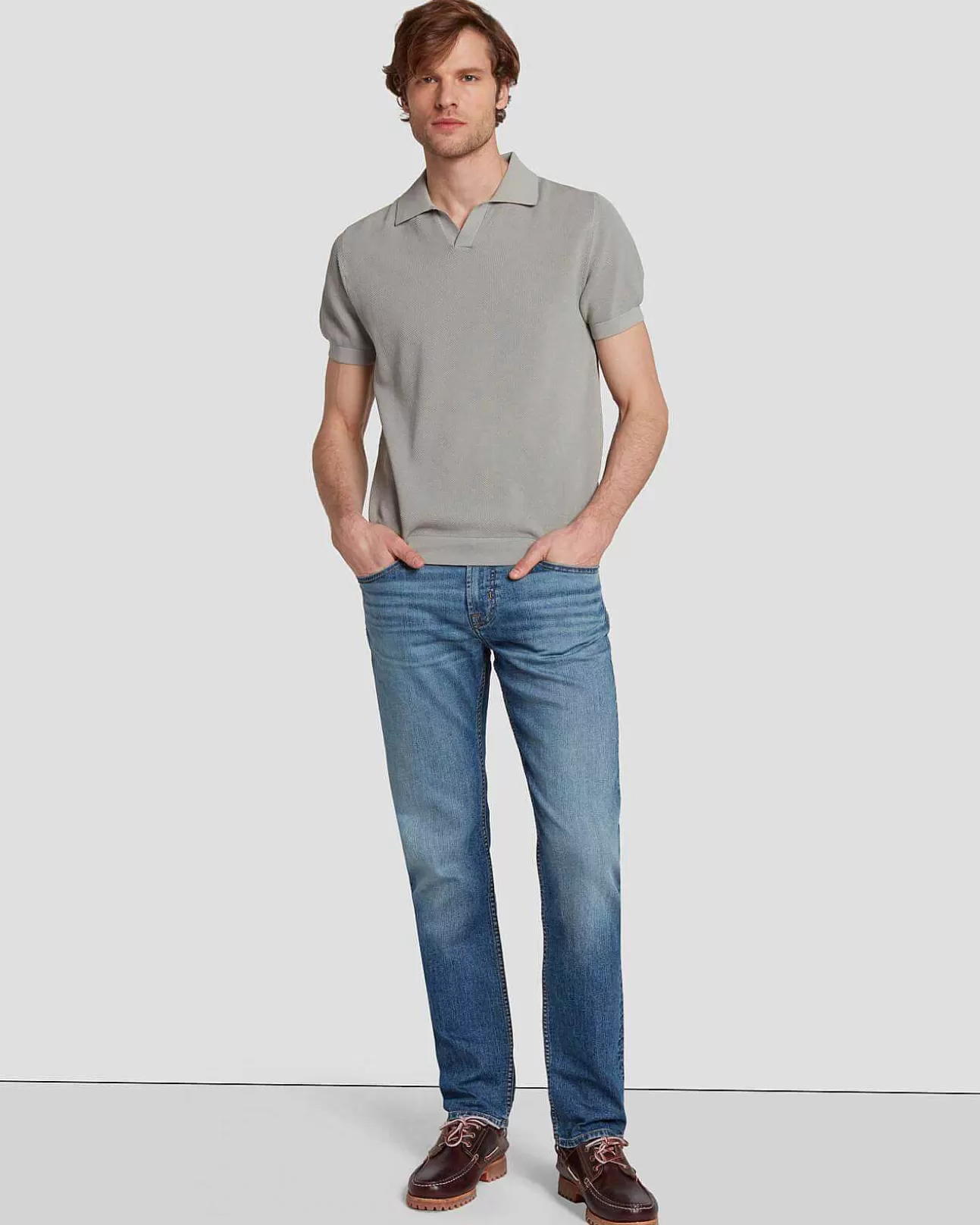 Jeans*Heren 7 For All Mankind Luchtslag Rechtstreeks Naar Binnen Alameda