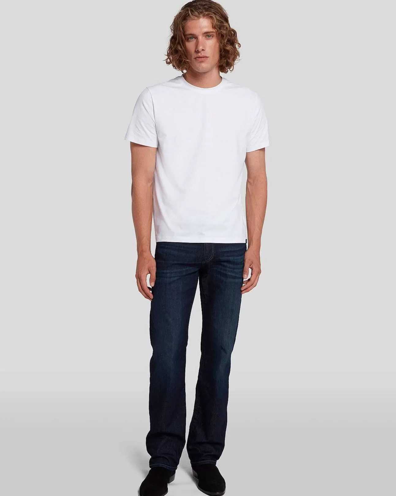 Jeans*Heren 7 For All Mankind Luchtvaart Austyn In Flash