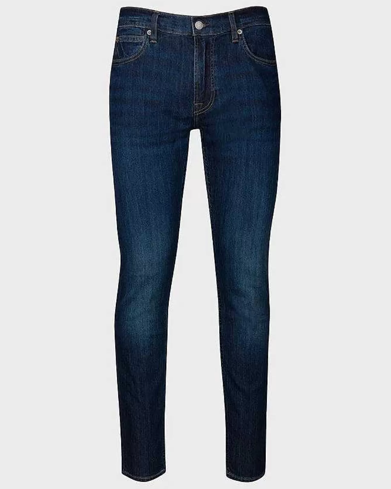 Jeans*Heren 7 For All Mankind Luchtweft Paxtyn Squiggle In Ijzerhout