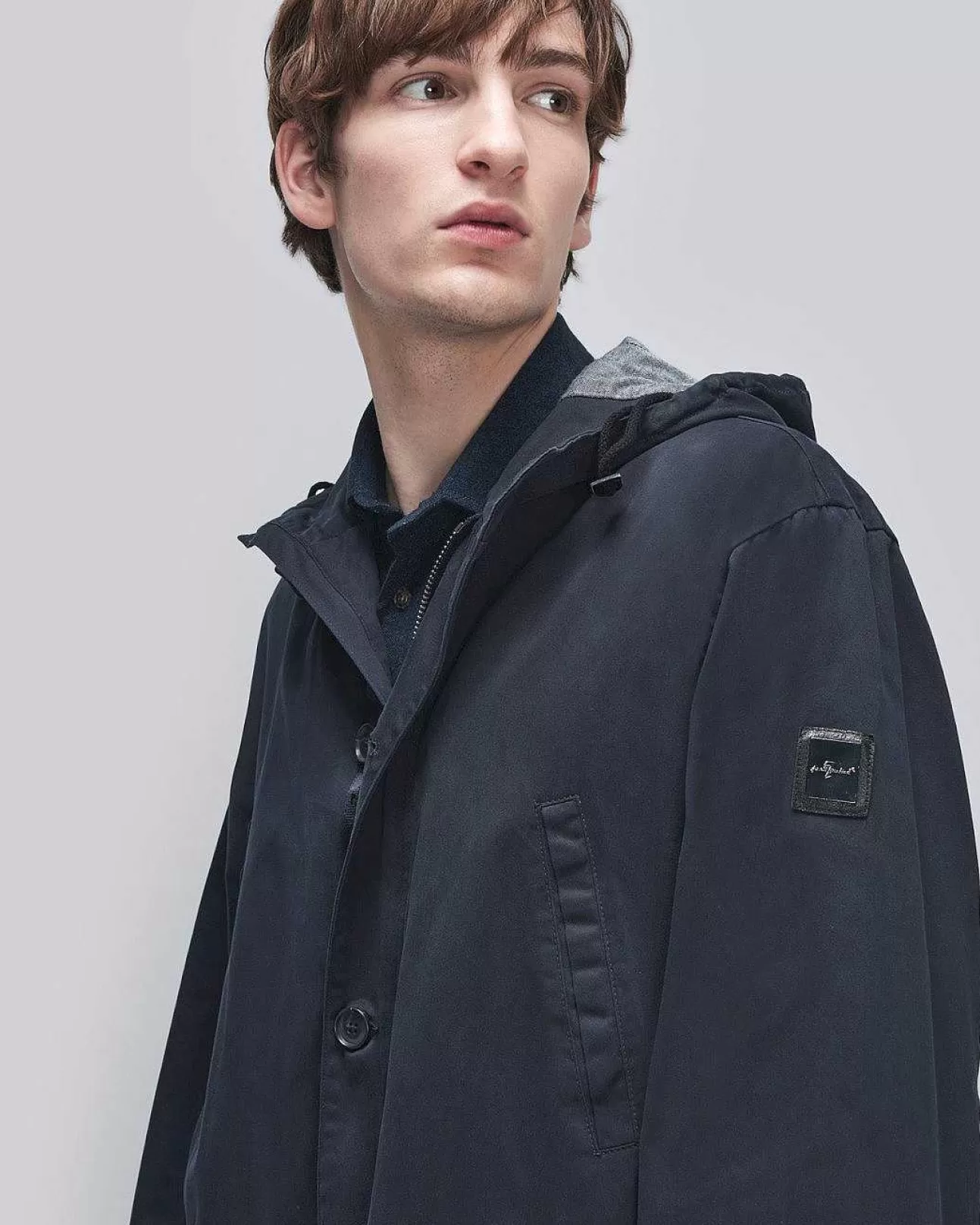 Jassen En Jassen*Heren 7 For All Mankind Parka In Marine