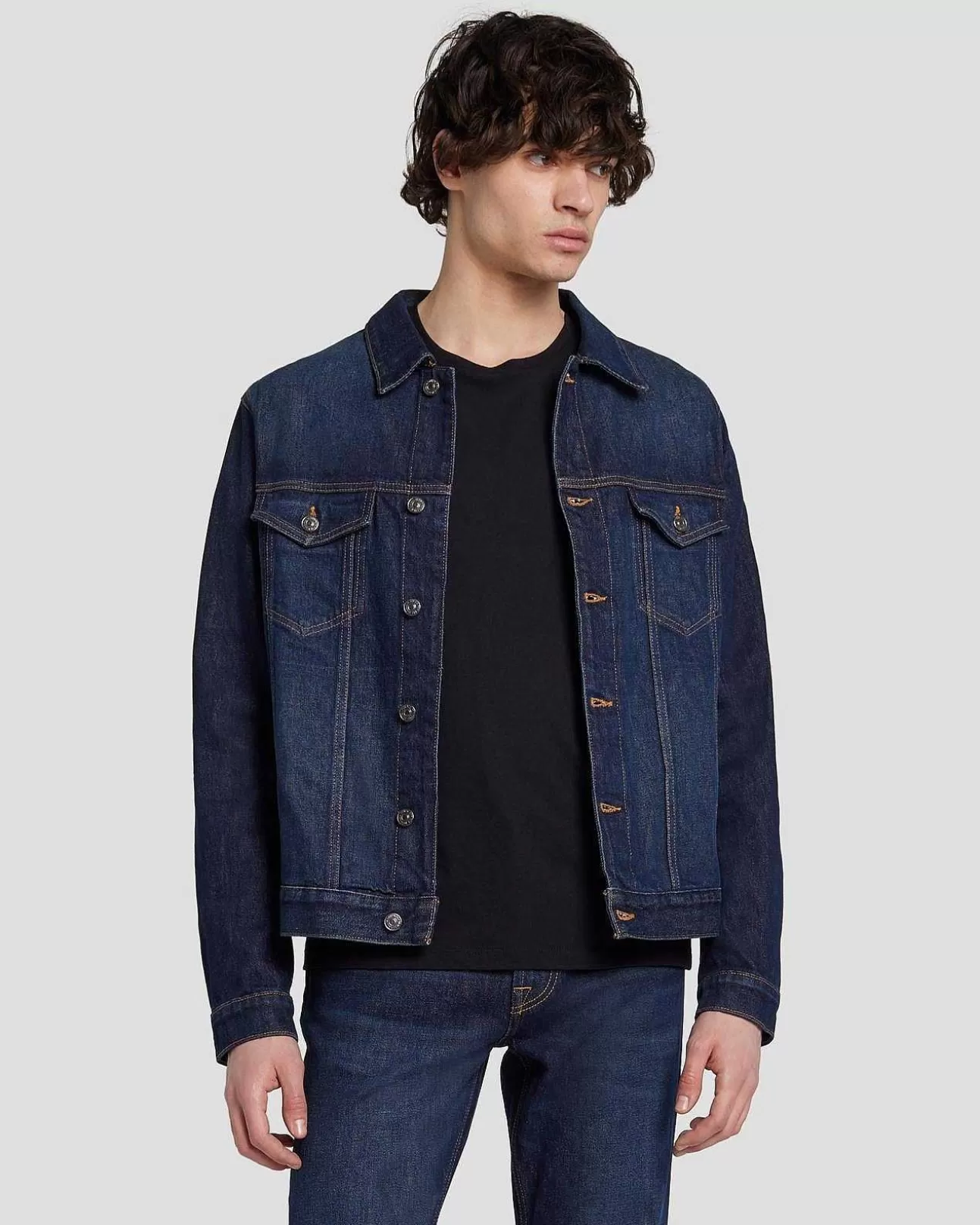 Jeans*Heren 7 For All Mankind Perfecte Jas In Bonuspunt