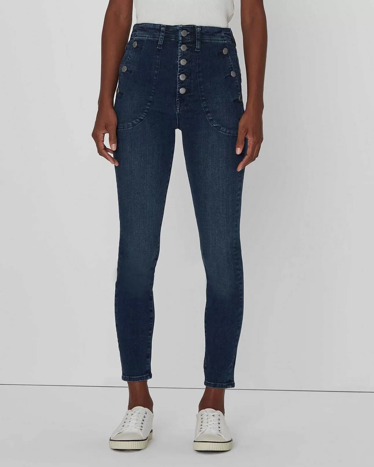 Jeans*Dames 7 For All Mankind Portia In Joan Blauw