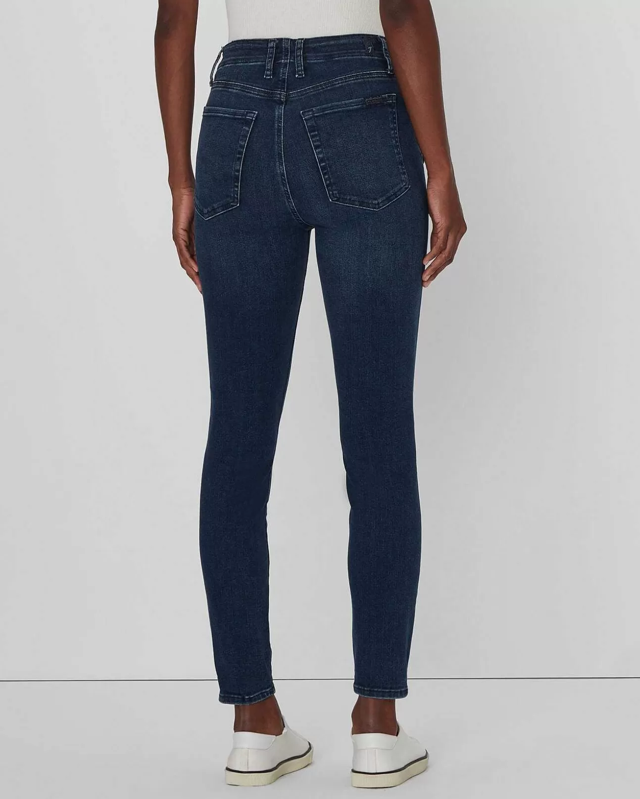 Jeans*Dames 7 For All Mankind Portia In Joan Blauw